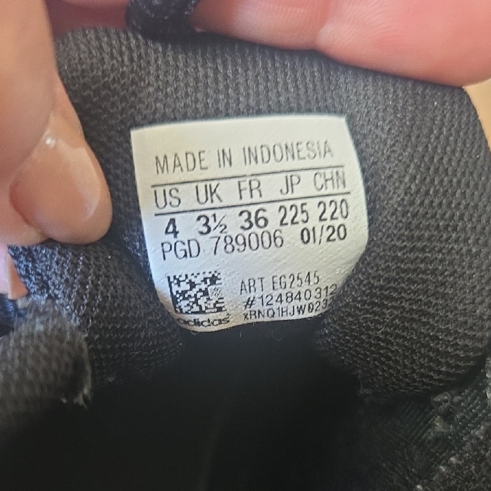 ADIDAS RUNFALCON K CHILDRENS SIZE 4Y - Picture 6 of 6